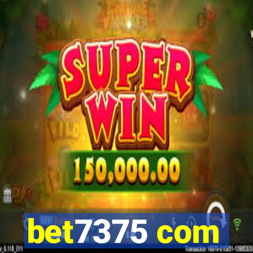 bet7375 com